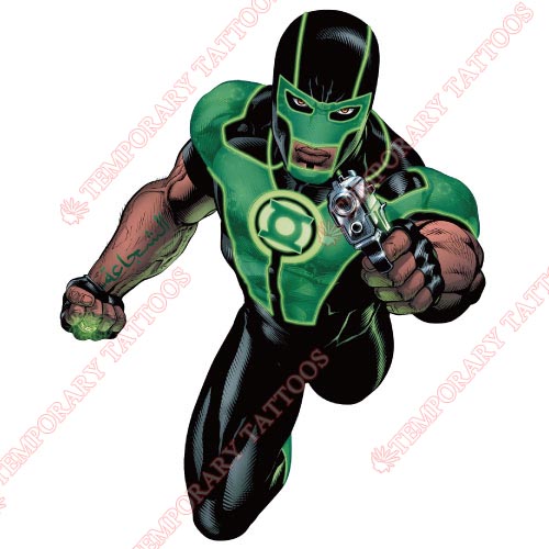 Green Lantern Customize Temporary Tattoos Stickers NO.144